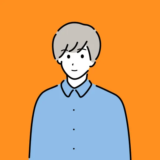 開発者のアイコン。デフォルメされたイラスト。外注して書いてもらった。自分の写真を絵師の方に送るのが嫌だったため、似ていると言われるキスマイの千賀の画像を送って書いてもらった。